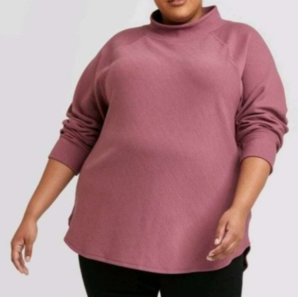 PLUS SIZE 2X WOMEN'S SWEATSHIRT